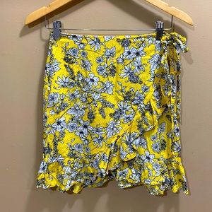 Mixit Faux Wrap Style Mini Skirt, size 2